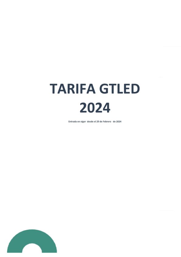TARIFA gtled Febrero 2024 v1